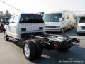 2017 Ingot Silver Ford F350 Super Duty Lariat Crew Cab 4x4 Chassis  photo #3