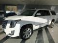 2017 Crystal White Tricoat Cadillac Escalade ESV Premium Luxury 4WD  photo #12