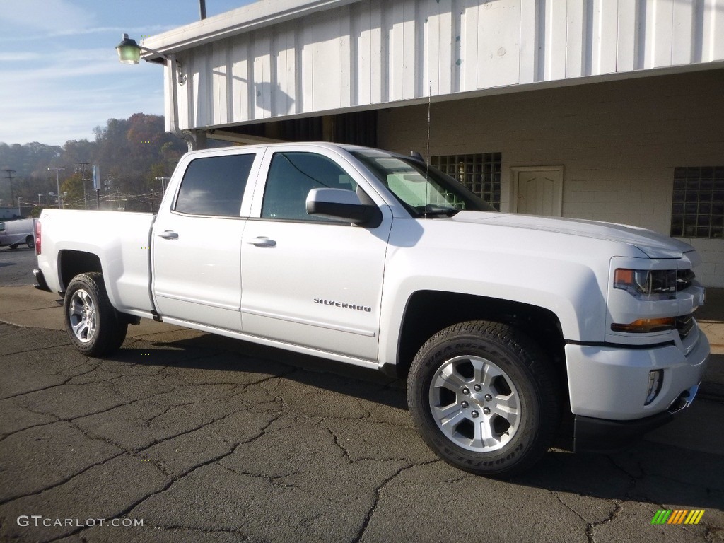 Iridescent Pearl Tricoat 2017 Chevrolet Silverado 1500 LT Crew Cab 4x4 Exterior Photo #117035021