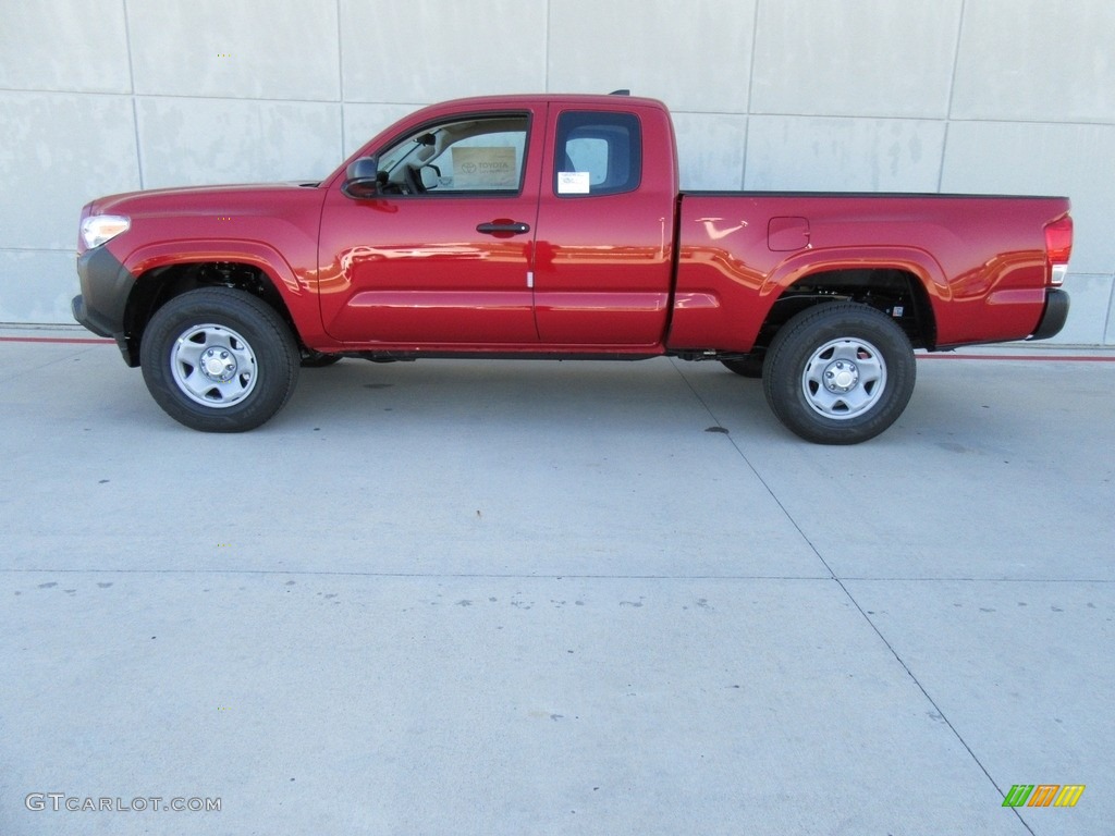 Barcelona Red Metallic 2017 Toyota Tacoma SR Double Cab Exterior Photo #117035450