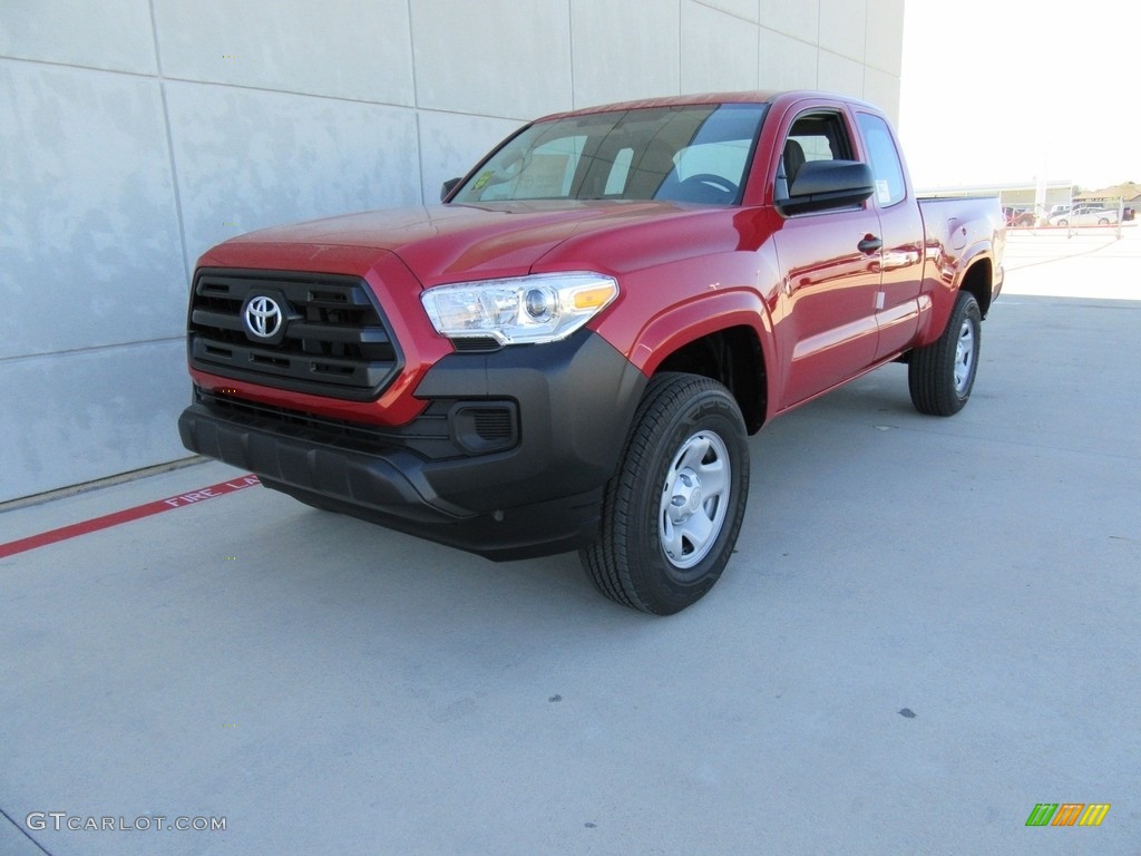 Barcelona Red Metallic 2017 Toyota Tacoma SR Double Cab Exterior Photo #117035480
