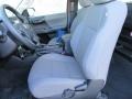 Cement Gray Front Seat Photo for 2017 Toyota Tacoma #117035812