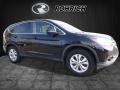 2012 Crystal Black Pearl Honda CR-V EX 4WD  photo #1