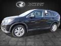 2012 Crystal Black Pearl Honda CR-V EX 4WD  photo #3