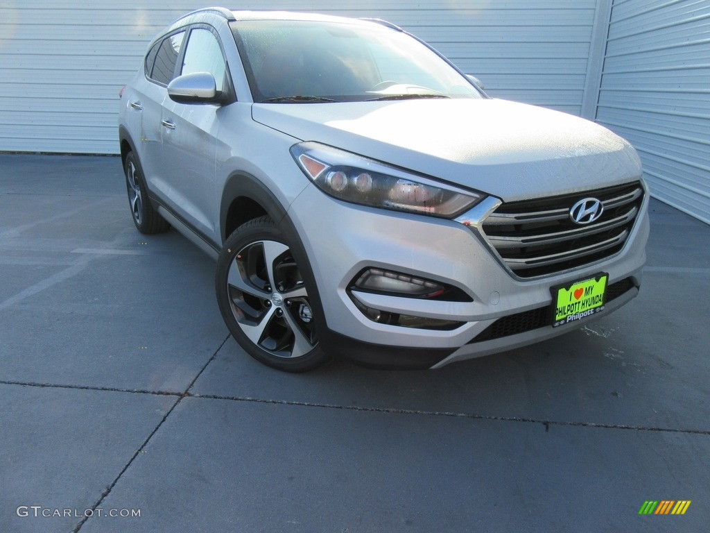 2017 Tucson Limited - Molten Silver / Black photo #2