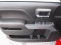 Jet Black 2017 Chevrolet Silverado 1500 LT Crew Cab 4x4 Door Panel