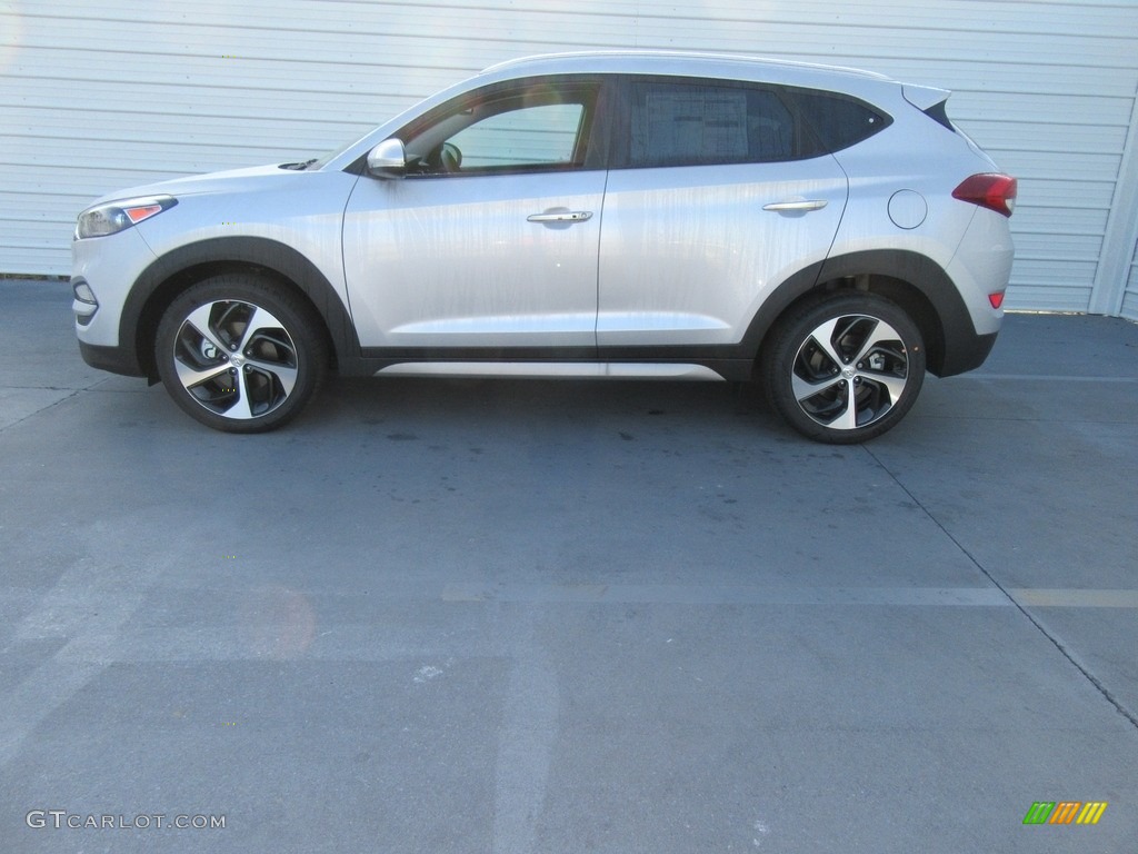 2017 Tucson Limited - Molten Silver / Black photo #6