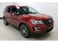 2017 Ruby Red Ford Explorer Sport 4WD  photo #11