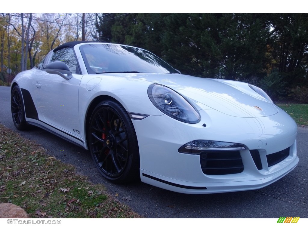 2016 911 Targa 4 GTS - Carrara White Metallic / Black photo #9