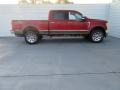 Ruby Red - F250 Super Duty Lariat Crew Cab 4x4 Photo No. 3