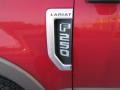 Ruby Red - F250 Super Duty Lariat Crew Cab 4x4 Photo No. 14
