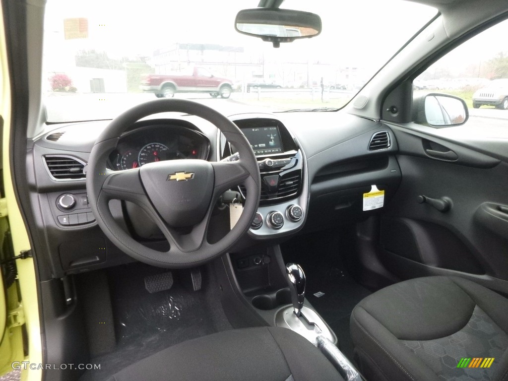Jet Black Interior 2017 Chevrolet Spark LS Photo #117042149
