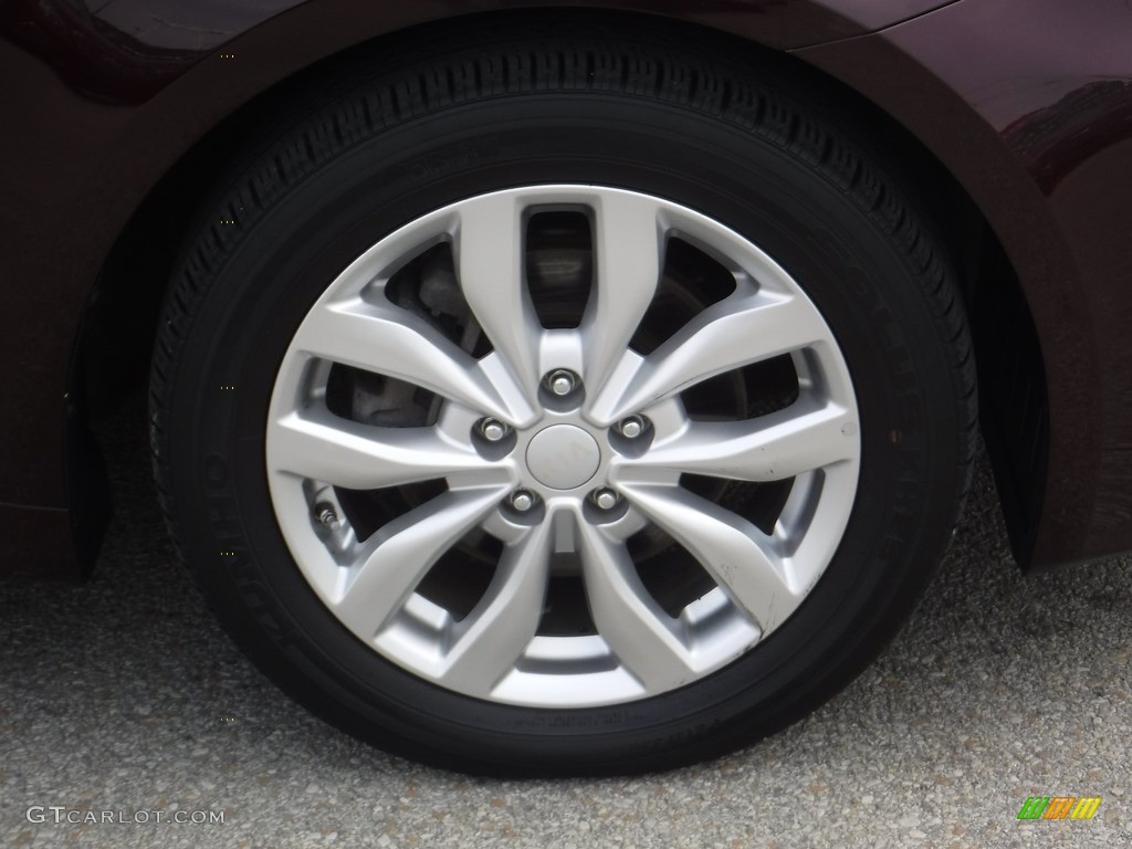 2015 Optima LX - Dark Cherry / Beige photo #3