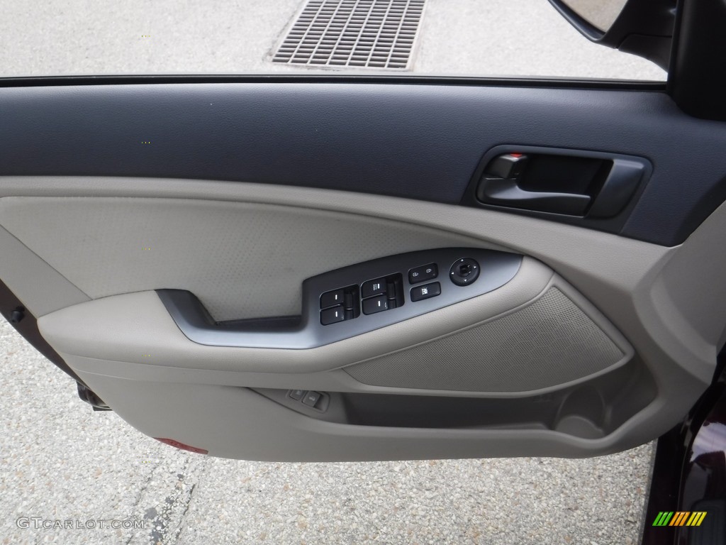 2015 Optima LX - Dark Cherry / Beige photo #13