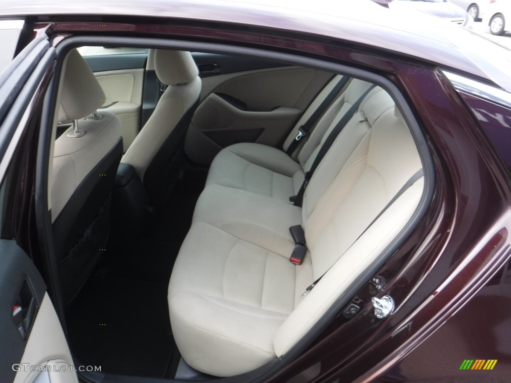 2015 Optima LX - Dark Cherry / Beige photo #23