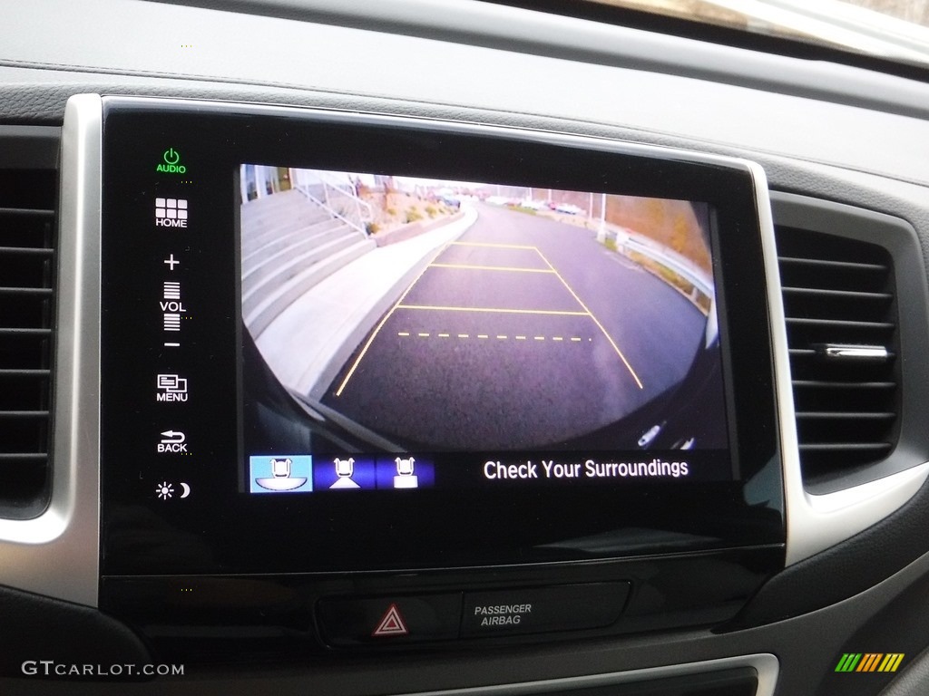 2016 Pilot EX AWD - Crystal Black Pearl / Gray photo #16