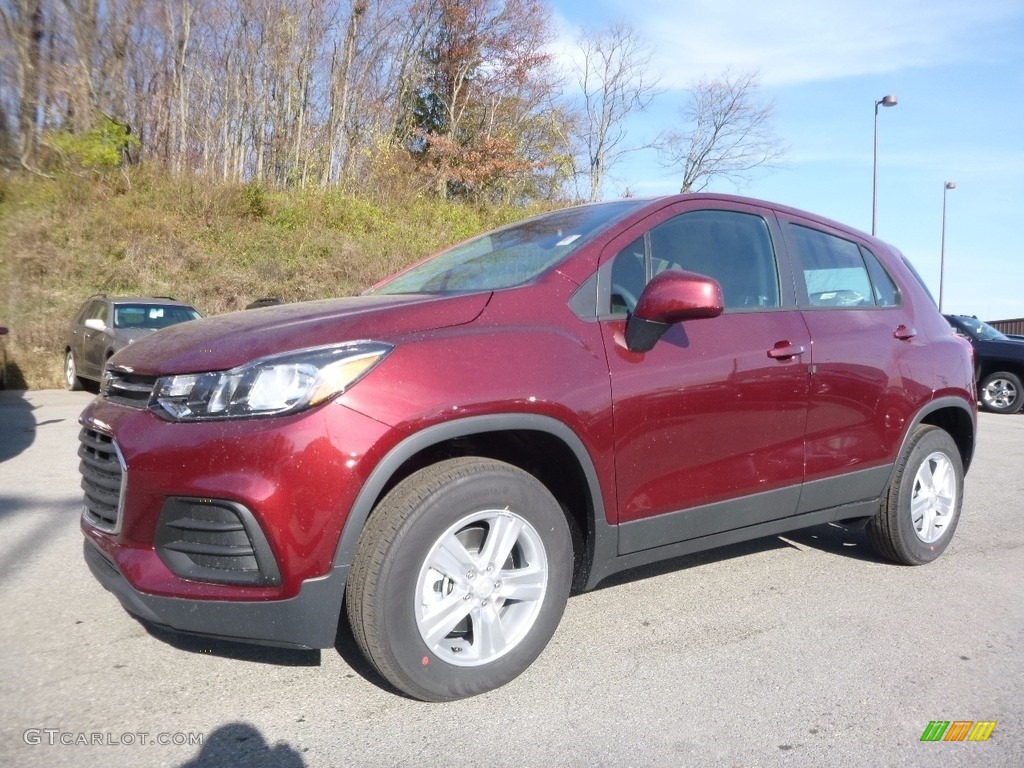 Crimson Metallic 2017 Chevrolet Trax LS AWD Exterior Photo #117045647