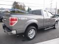 2013 Sterling Gray Metallic Ford F150 Lariat SuperCab 4x4  photo #5