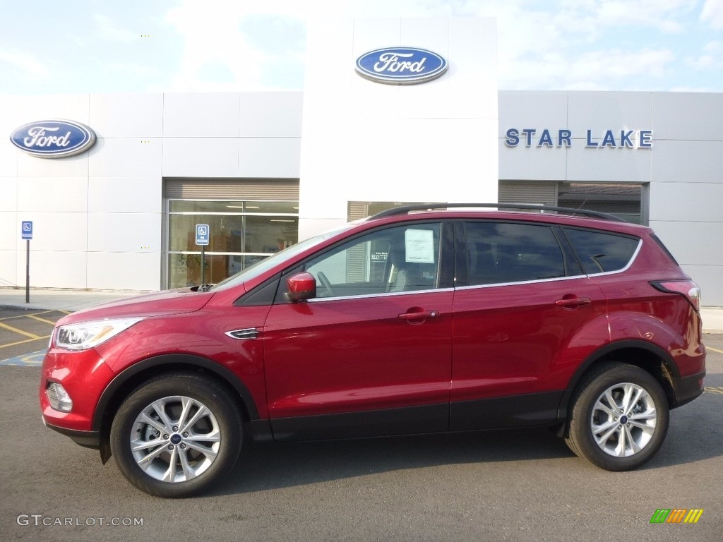 2017 Escape SE 4WD - Ruby Red / Charcoal Black photo #1