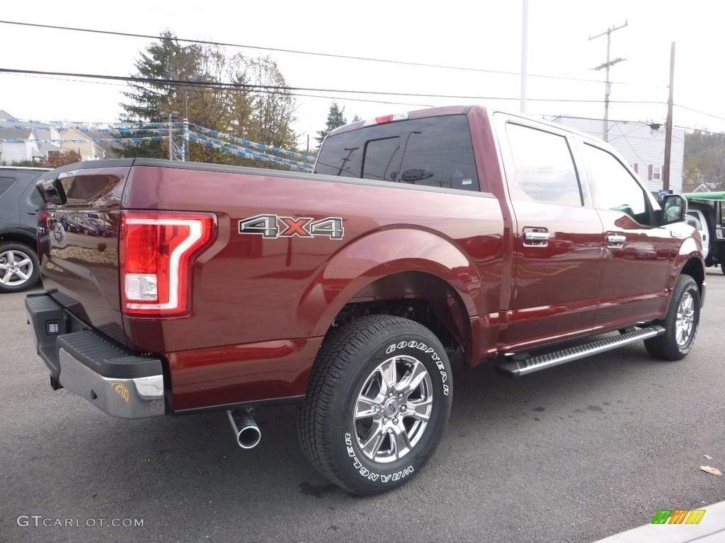 2017 F150 XLT SuperCrew 4x4 - Bronze Fire / Earth Gray photo #5