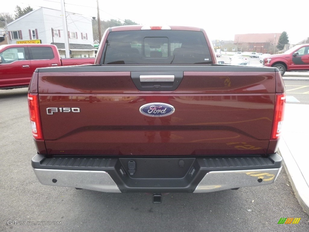2017 F150 XLT SuperCrew 4x4 - Bronze Fire / Earth Gray photo #6