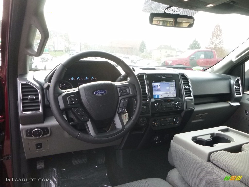 2017 F150 XLT SuperCrew 4x4 - Bronze Fire / Earth Gray photo #11