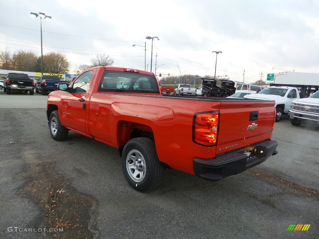 Red Hot 2017 Chevrolet Silverado 1500 WT Regular Cab Exterior Photo #117049364