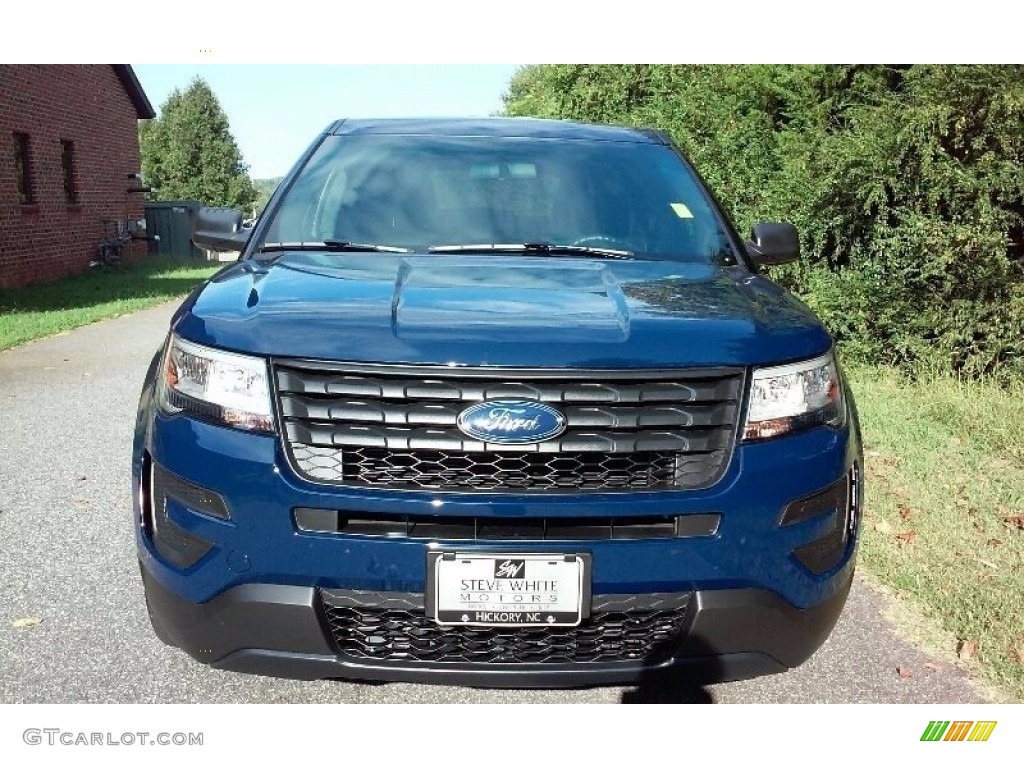 2016 Explorer Police Interceptor 4WD - Royal Blue / Ebony Black photo #3