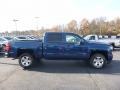 2017 Deep Ocean Blue Metallic Chevrolet Silverado 1500 LT Crew Cab 4x4  photo #4