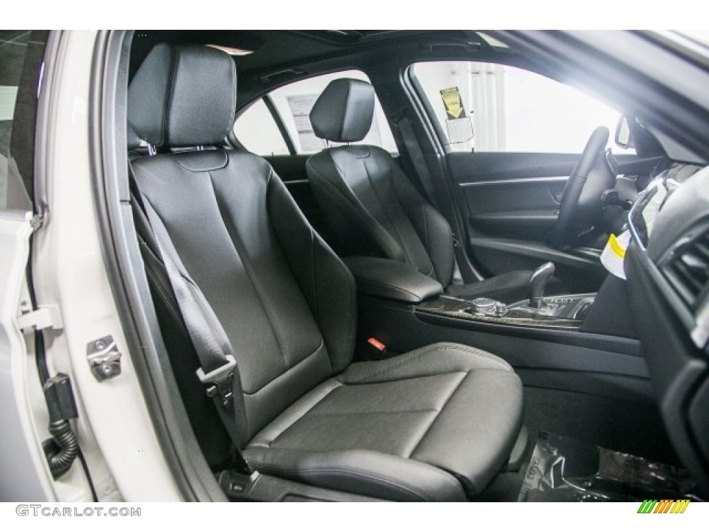 2017 3 Series 330i Sedan - Alpine White / Black photo #2