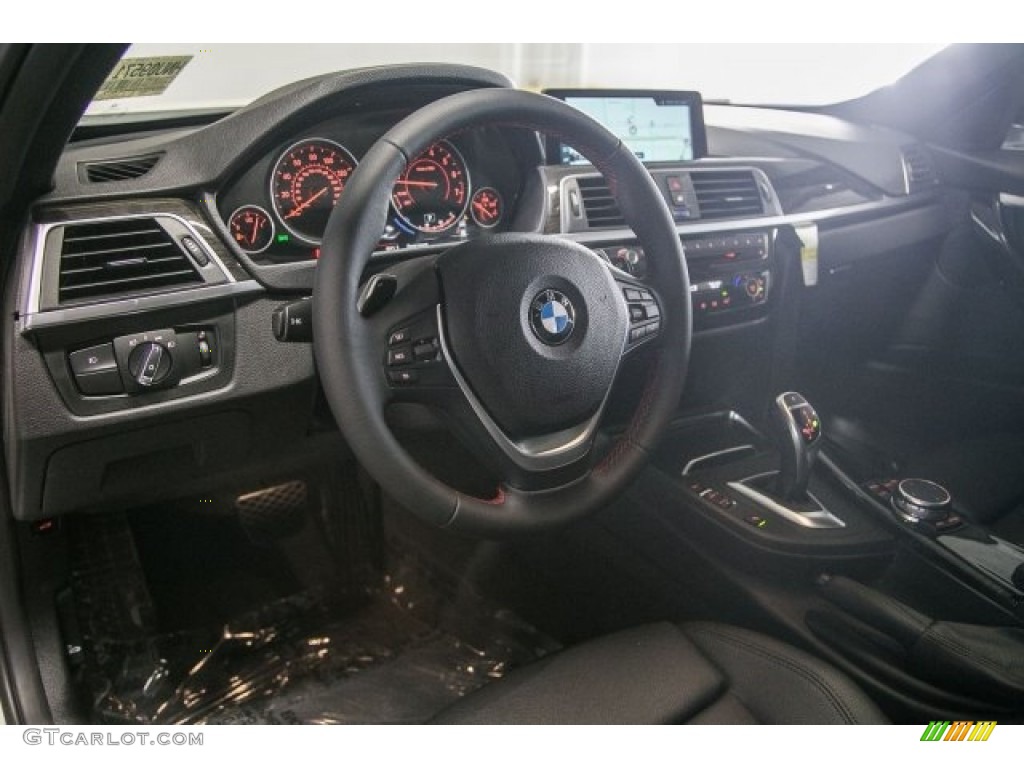 2017 3 Series 330i Sedan - Alpine White / Black photo #6