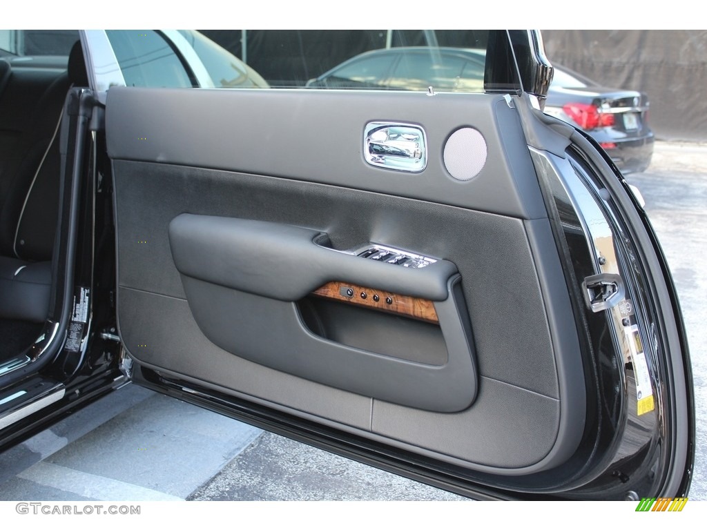 2014 Rolls-Royce Wraith Standard Wraith Model Black Door Panel Photo #117050081