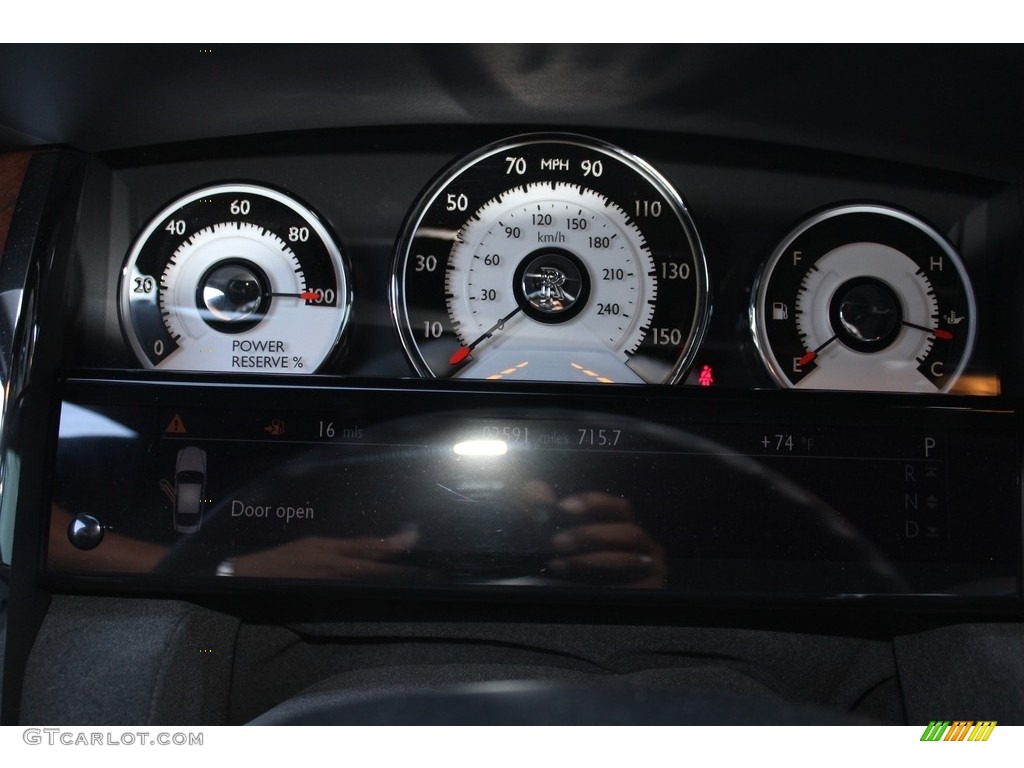 2014 Rolls-Royce Wraith Standard Wraith Model Gauges Photo #117050126
