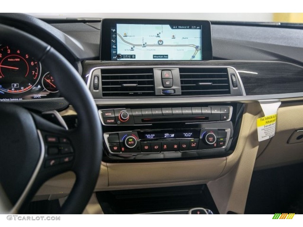 2017 3 Series 330i Sedan - Black Sapphire Metallic / Venetian Beige/Black photo #5