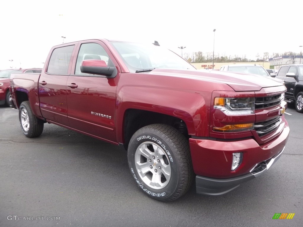 2017 Silverado 1500 LT Crew Cab 4x4 - Siren Red Tintcoat / Jet Black photo #3