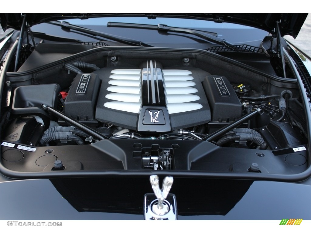 2014 Rolls-Royce Wraith Standard Wraith Model 6.6 Liter Twin Turbocharged DOHC 48-Valve VVT V12 Engine Photo #117050477