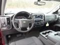2017 Chevrolet Silverado 1500 Jet Black Interior Prime Interior Photo