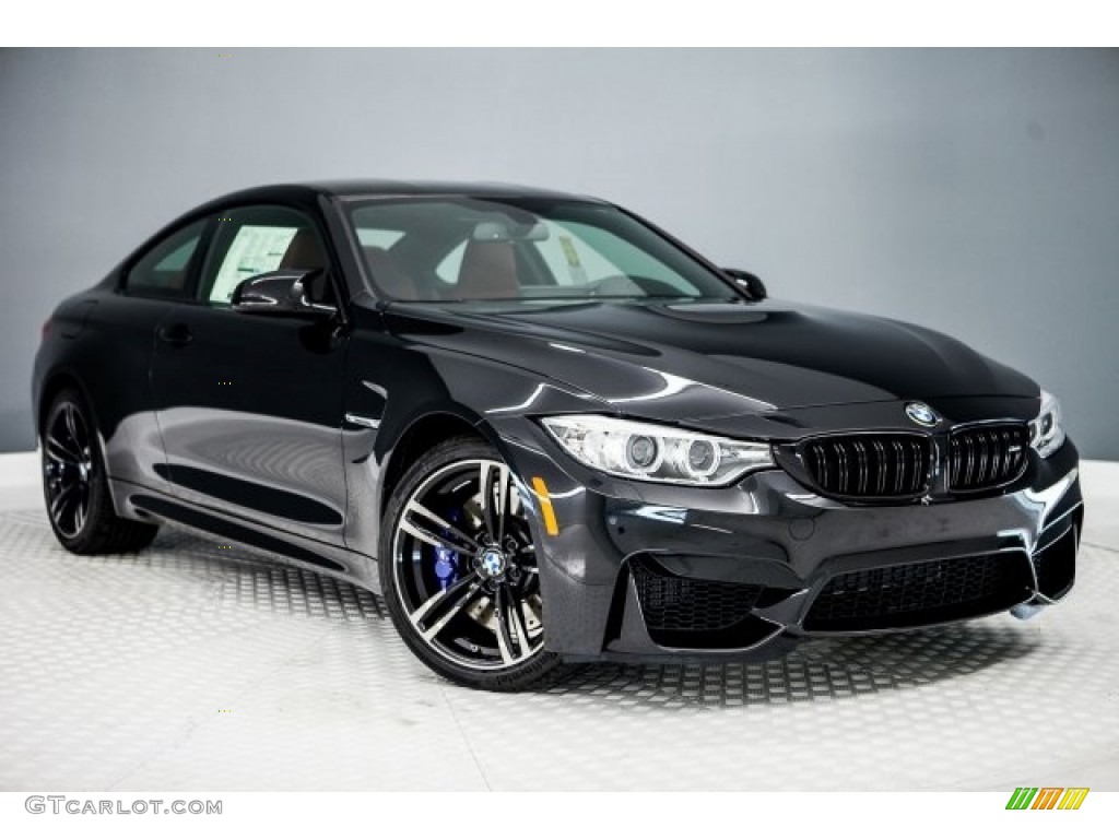 Black Sapphire Metallic 2017 BMW M4 Coupe Exterior Photo #117050708