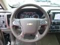 Cocoa/­Dune 2017 Chevrolet Silverado 1500 LTZ Crew Cab 4x4 Steering Wheel