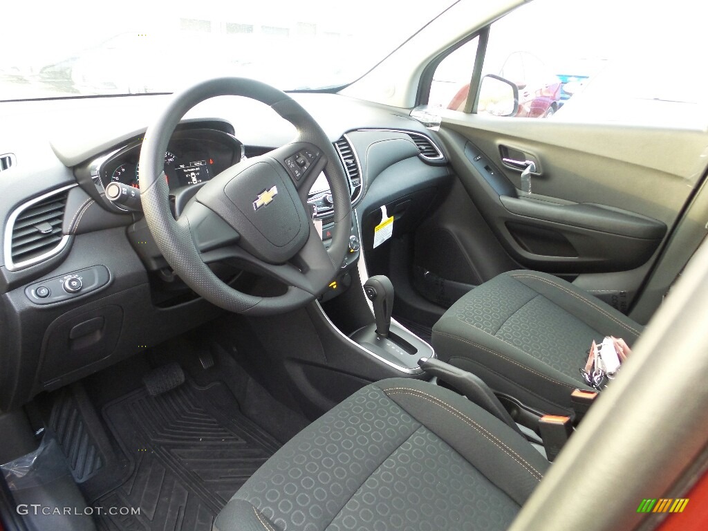 Jet Black Interior 2017 Chevrolet Trax LS AWD Photo #117051566