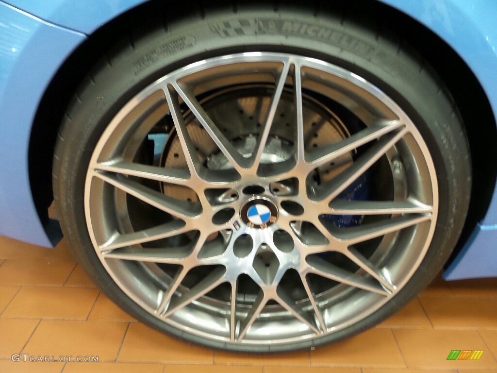 2017 M3 Sedan - Yas Marina Blue Metallic / Black photo #3