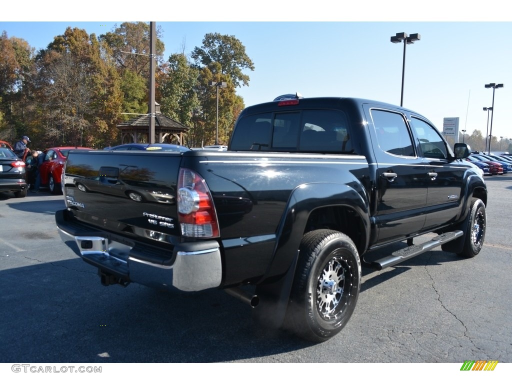 2015 Tacoma V6 PreRunner Double Cab - Black / Graphite photo #3