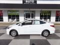 Century White - Accent SE Sedan Photo No. 1