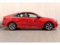 Rallye Red 2017 Honda Civic LX Sedan Exterior