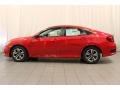 Rallye Red 2017 Honda Civic LX Sedan Exterior