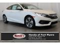 White Orchid Pearl 2017 Honda Civic EX-T Coupe