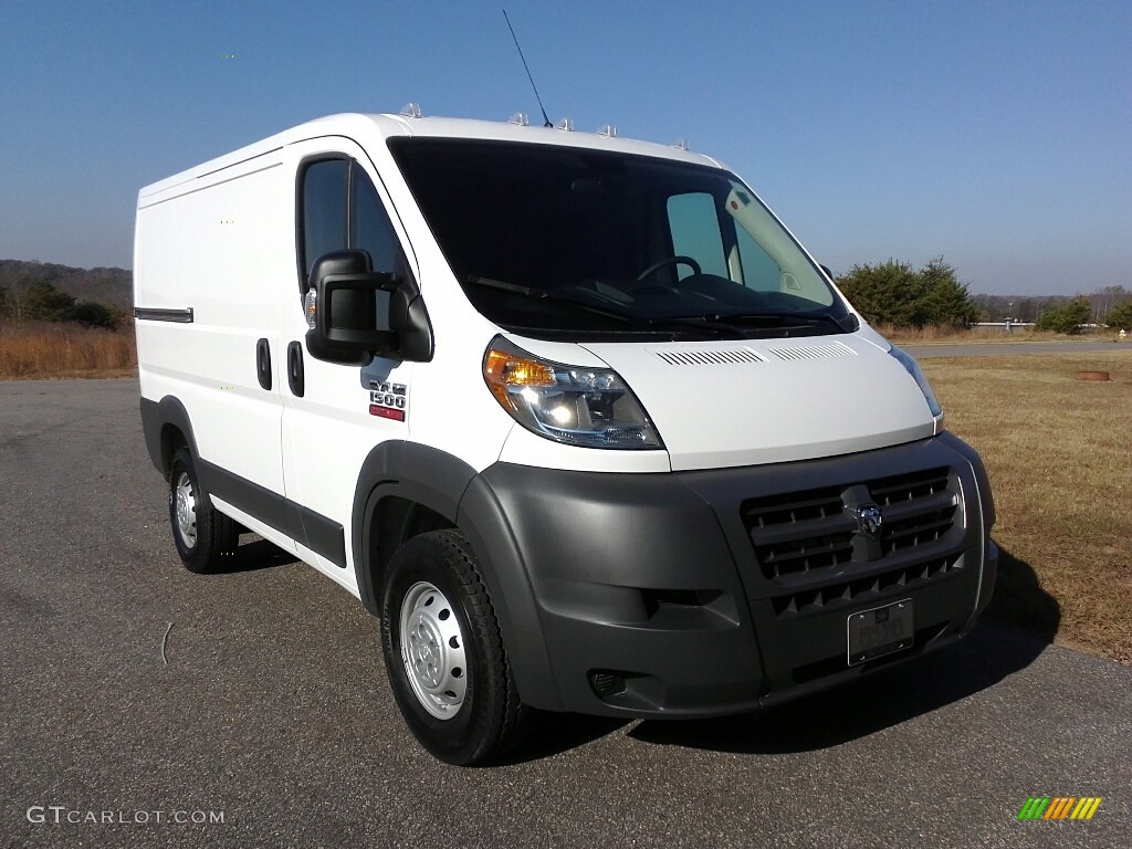 Bright White 2017 Ram ProMaster 1500 Low Roof Cargo Van Exterior Photo #117056102