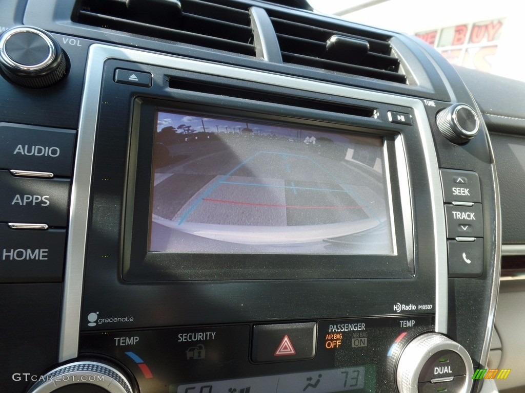 2014 Camry XLE - Super White / Ivory photo #19