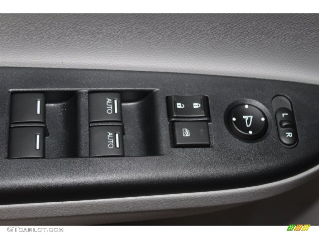 2017 Accord EX-L Sedan - Modern Steel Metallic / Gray photo #8