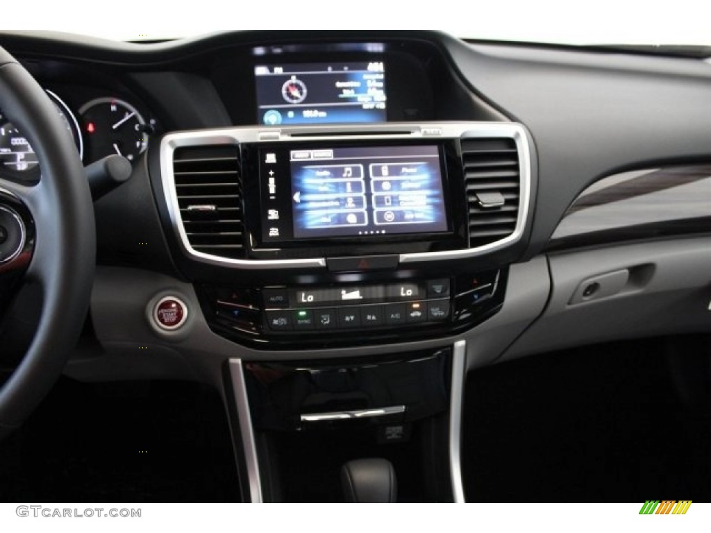 2017 Accord EX-L Sedan - Modern Steel Metallic / Gray photo #17